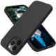 Mobiq Liquid Silicone Case iPhone 13 Pro Max Zwart - 1