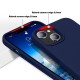 Mobiq Liquid Siliconen Hoesje iPhone 14 Donkerblauw 06