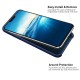 Mobiq - Liquid Siliconen Hoesje iPhone 11 Pro Blauw - 5