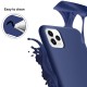 Mobiq - Liquid Siliconen Hoesje iPhone 11 Pro Max Blauw - 3