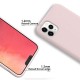Mobiq - Liquid Siliconen Hoesje iPhone 11 Roze - 3