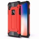 Mobiq Rugged Armor Case iPhone XR Rood 01