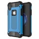 Mobiq - Rugged Armor Case iPhone XS Max Hoesje Blauw 01