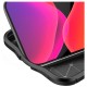 Mobiq Leather Look TPU Hoesje iPhone 12 Pro Max Blauw - 6
