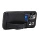 Mobiq VIntage Backckover met Pashouder iPhone 13 Pro Zwart - 2