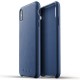 Mujjo Full Leather Case iPhone XS Max blauw 04
