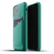 Mujjo Full Leather Wallet iPhone 11 Pro alpine green - 1
