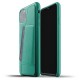 Mujjo Full Leather Wallet iPhone 11 Pro Max alpine green - 1