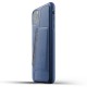 Mujjo Full Leather Wallet iPhone 11 Pro Max monaco blue - 3