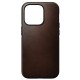 Nomad - Rugged Horween Leather iPhone 14 Pro Magsafe hoesje Bruin 03