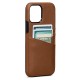 Sena Lugano Wallet Case iPhone 13 / 13 Pro Bruin 01
