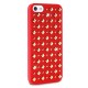 Puro Studs Backcover iPhone 5/5S Red - 2