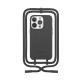 Woodcessories - Change Case Big Lanyard iPhone 14 Pro Max Hoesje Zwart 08