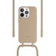 Woodcessories - Change Case Big Lanyard iPhone 14 Pro Max Hoesje bruin 07