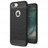 Mobiq - Hybrid Carbon TPU iPhone 8 Plus/7 Plus Hoesje