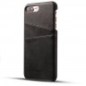 Mobiq - Leather Snap On Wallet Case iPhone 8 Plus/7 Plus