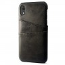 Mobiq - Leather Snap On Wallet iPhone XS Max