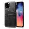 Mobiq - Leather Snap On Wallet iPhone 11 Pro