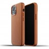 Mujjo - Full Leather Case iPhone 13 Mini Hoesje