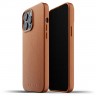 Mujjo - Full Leather Case iPhone 13 Pro Max Hoesje