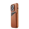 Mujjo - Full Leather Wallet iPhone 14 Pro