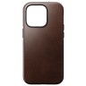 Nomad - Rugged Horween Leather iPhone 14 Pro Magsafe hoesje